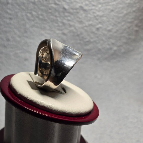 Sterling Silver FORGIVE Band Ring - Picture 7 of 12